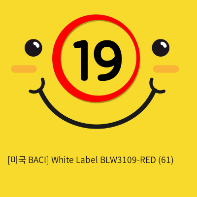 [미국 BACI] White Label BLW3109-RED (61)